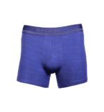 Front view of Mercerise Boxer For Men – royal‑blue cotton boxer brief on a plain background.