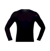 Men’s long-sleeve O-neck undershirt by Cottonil