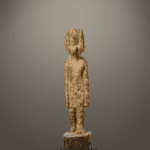 The granite statue of Anubis