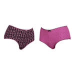 Cottonil Patterned Midi Panties in multicolor