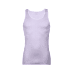 White Mercerise Sleeveless Tank Top