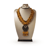 Amber Agate Necklace