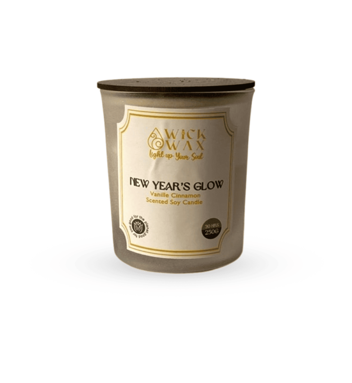 New Year’s Glow Candle