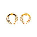 Celestial Orbit 18K gold-plated copper jewelry