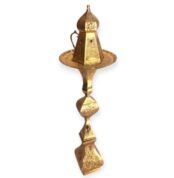 Golden Minaret 100 cm brass shisha