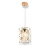 Coin Cage luxe contemporary hanging lamp