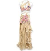 Blossom Mirage floral lace belly dance costume