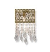 Gold Sconce elegant wall light with reflections