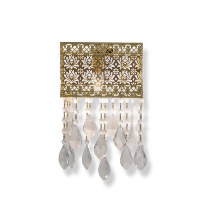 Gold Sconce elegant wall light with reflections