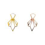 Regal Triad geometric earring by Tut Egypt