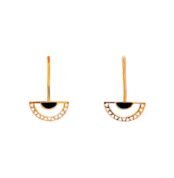 Long Royal Earring 18K gold-plated copper jewelry