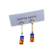 Golden Cascade 18K gold-plated copper jewelry