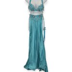 Turquoise Turquoise Whisper belly dance costume