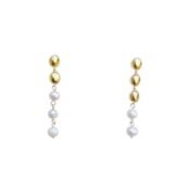 Luxe Orbs 18K gold-plated dangling jewelry