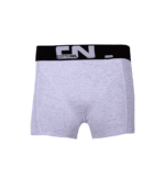 Grey Cottonil CN Boxer for Men with black waistband and bold CN branding.