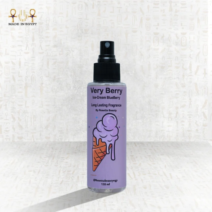 Berry Dream perfume 120ml bottle by Rosetta Beauty fruity blueberry and vanilla fragrance