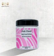 Pink Cloud Body Cream Perfume 200ml jar by Rosetta Beauty feminine scent and hydration