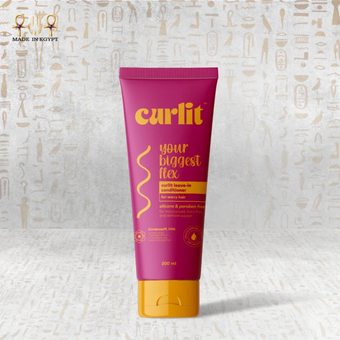 CURLIT Leave-In Conditioner for curly and wavy hair – frizz control and deep moisture