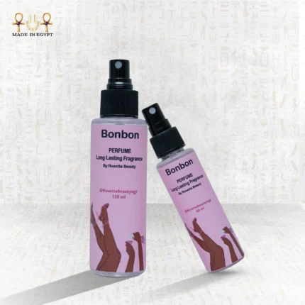 Candy Bloom Perfume bottles 120ml and 60ml by Rosetta Beauty long lasting sweet floral fragrance