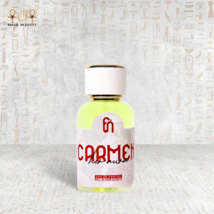 Carmen perfume bottle blending spice