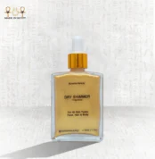 Dry Shimmer 30ml bottle by Rosetta Beauty golden shimmer fragrance for all skin types