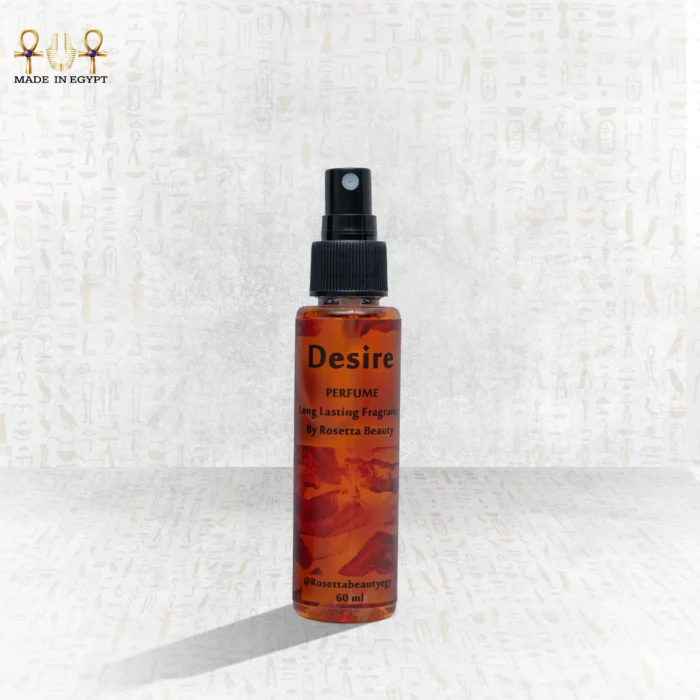 Desire Perfume 60ml bottle by Rosetta Beauty long-lasting fragrance
