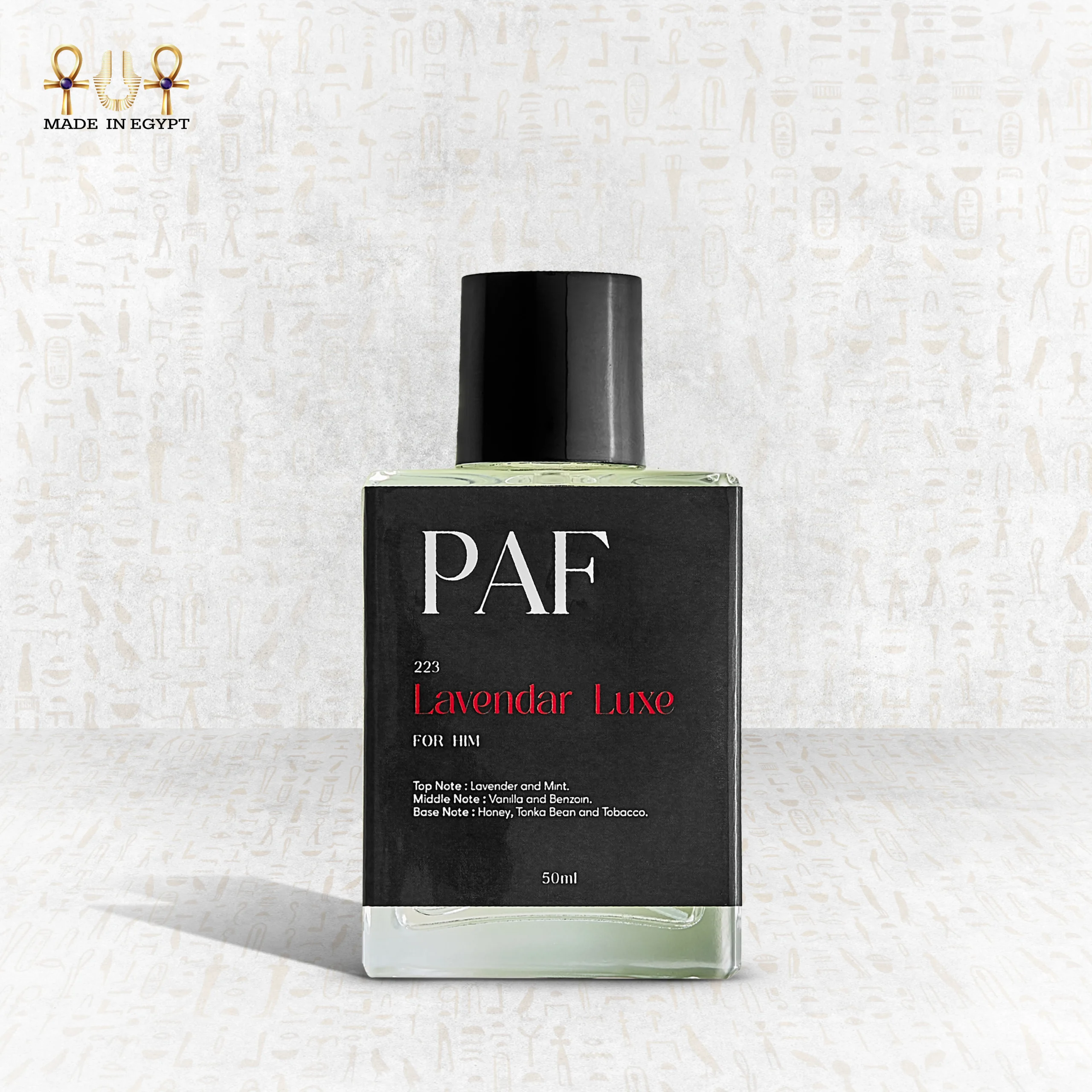 Lavender Luxe Perfume by PAF – Soft Lavender & Warm Vanilla Lavender Luxe perfume – lavender and vanilla blend with warm, soft allure
