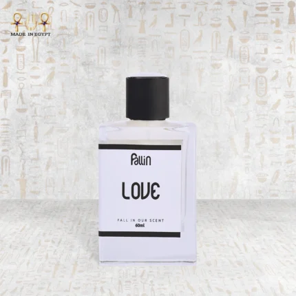 Fall in Love fragrance bottle with romantic design