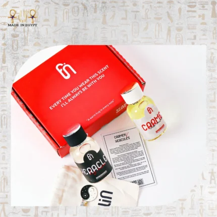 Carmen & Hercules Lover Box with perfumes symbolizing strength and passion