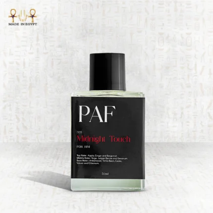 Midnight Touch masculine perfume – bergamot, ginger with sage heart and amberwood-tonka base