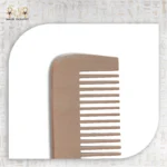 Side view of the Natural Wooden Comb.