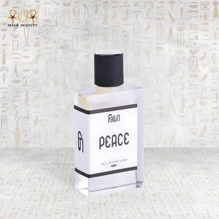 Fall in Peace fragrance bottle symbolizing serenity and calm