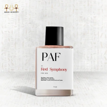Red Symphony women’s perfume by PAF – fruity black currant, pear, rose, jasmine, amber and patchouli base