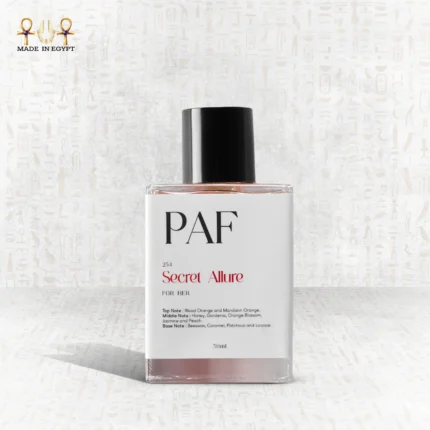Secret Allure women’s perfume by PAF – elegant fragrance with honey, gardenia, and caramel notes