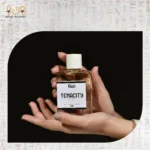 Tenacity perfume bottle highlighting luxury feminine scent