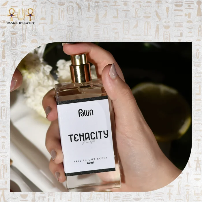 Tenacity feminine perfume in a refined luxury bottle