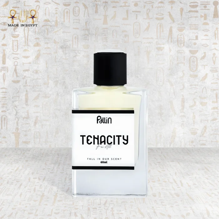 Tenacity luxury fragrance showcasing feminine elegance and strength