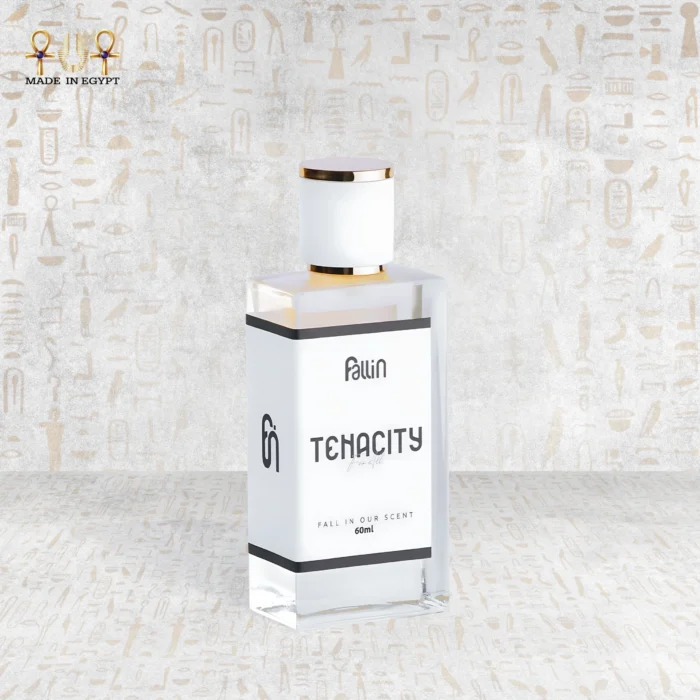 Tenacity perfume bottle symbolizing elegance and resilience