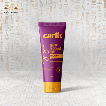 Curlit Leave-In Conditioner for curly hair – deep moisture and frizz control.