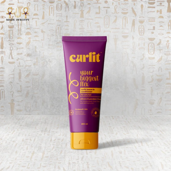 Curlit Leave-In Conditioner for curly hair – deep moisture and frizz control.