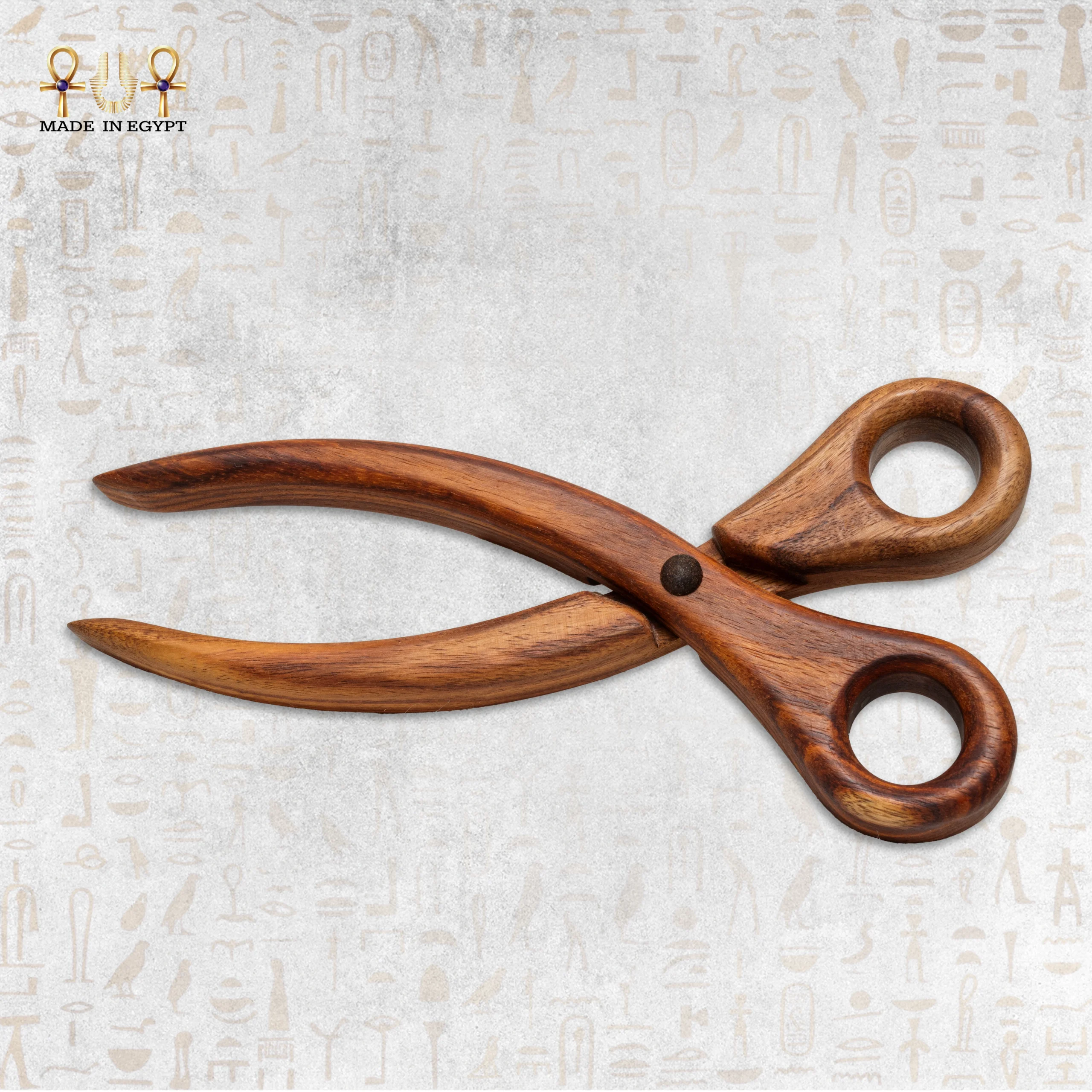 @12B Wooden Serving Scissor