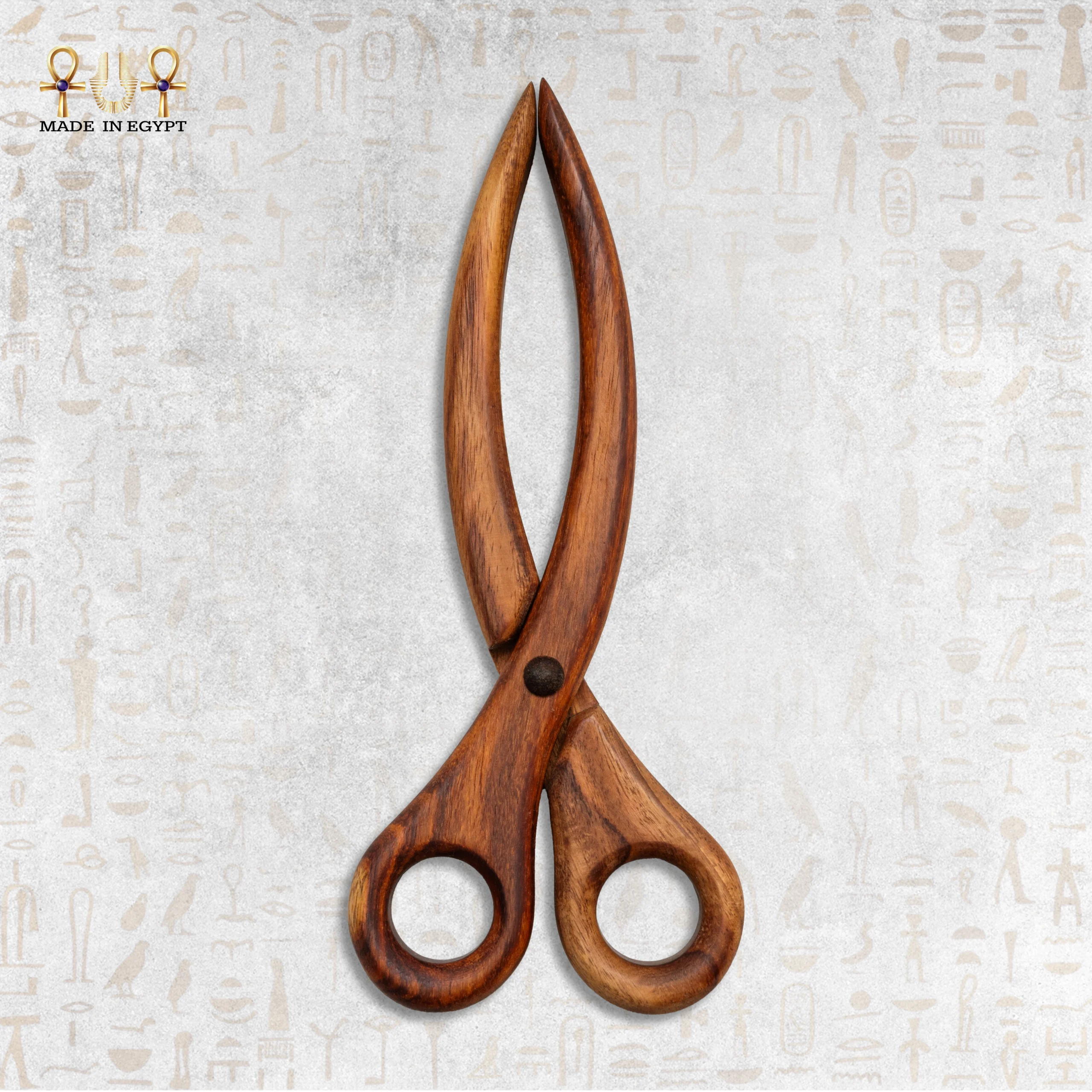 @12D Wooden Serving Scissor