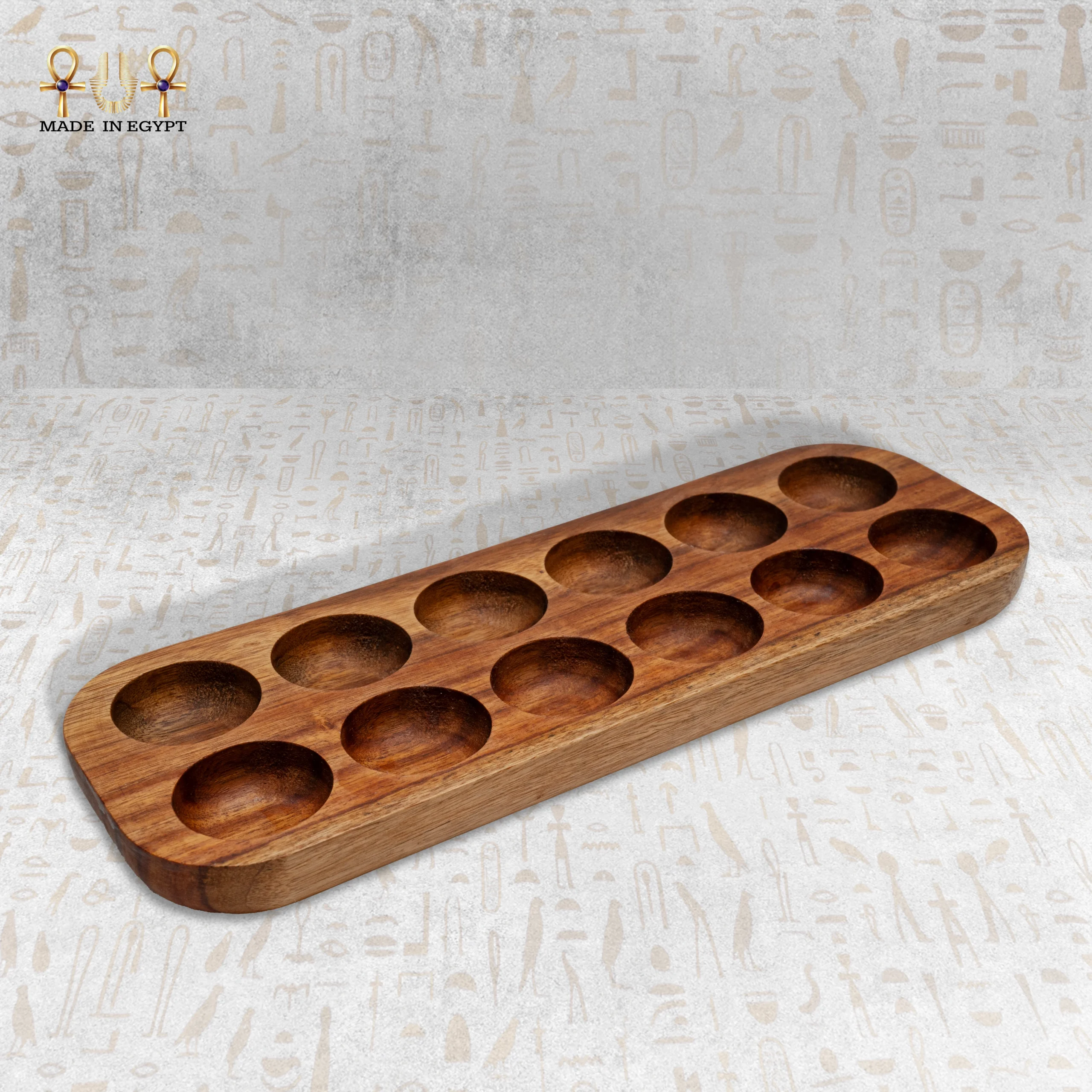 @15AWooden Egg Tray