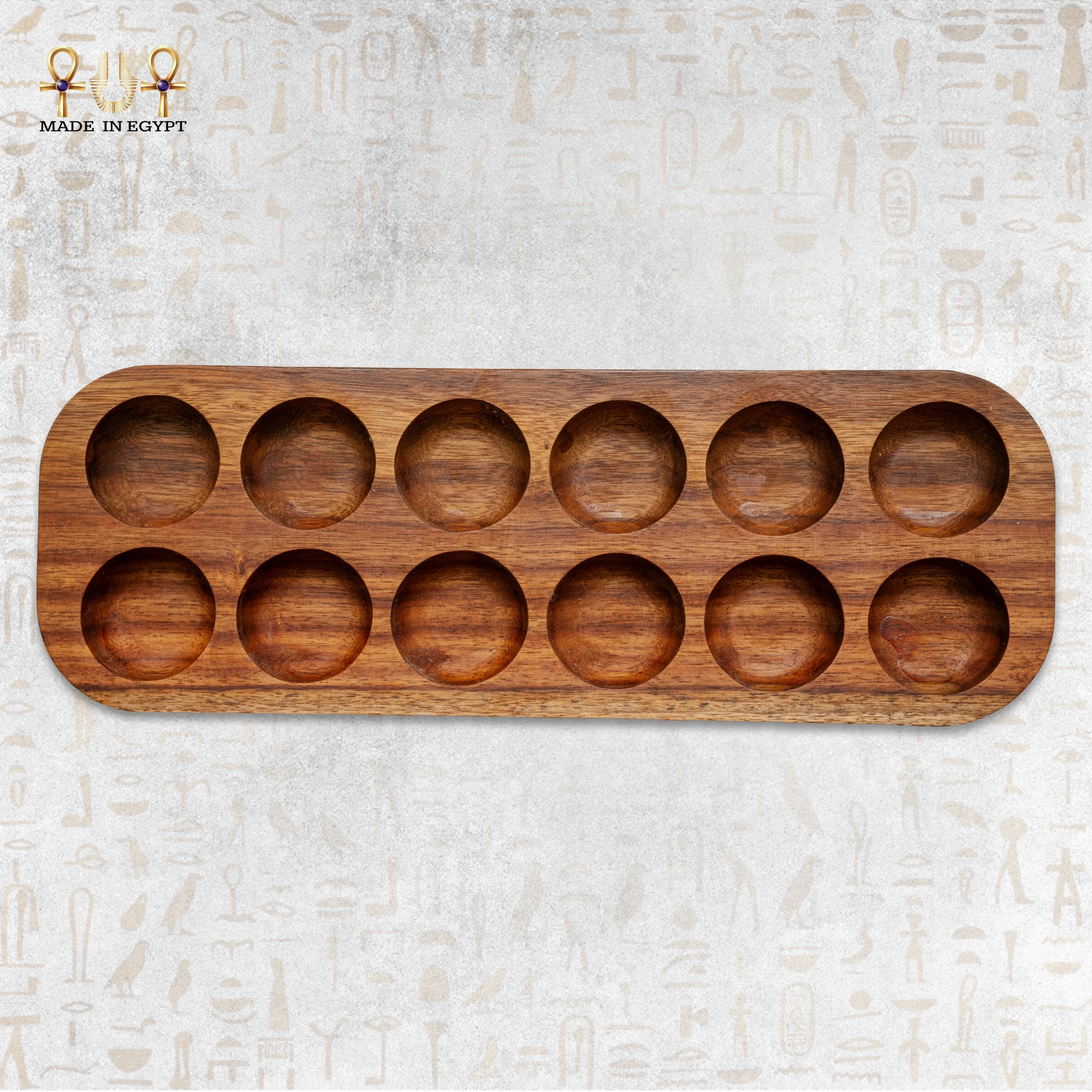 @15BWooden Egg Tray