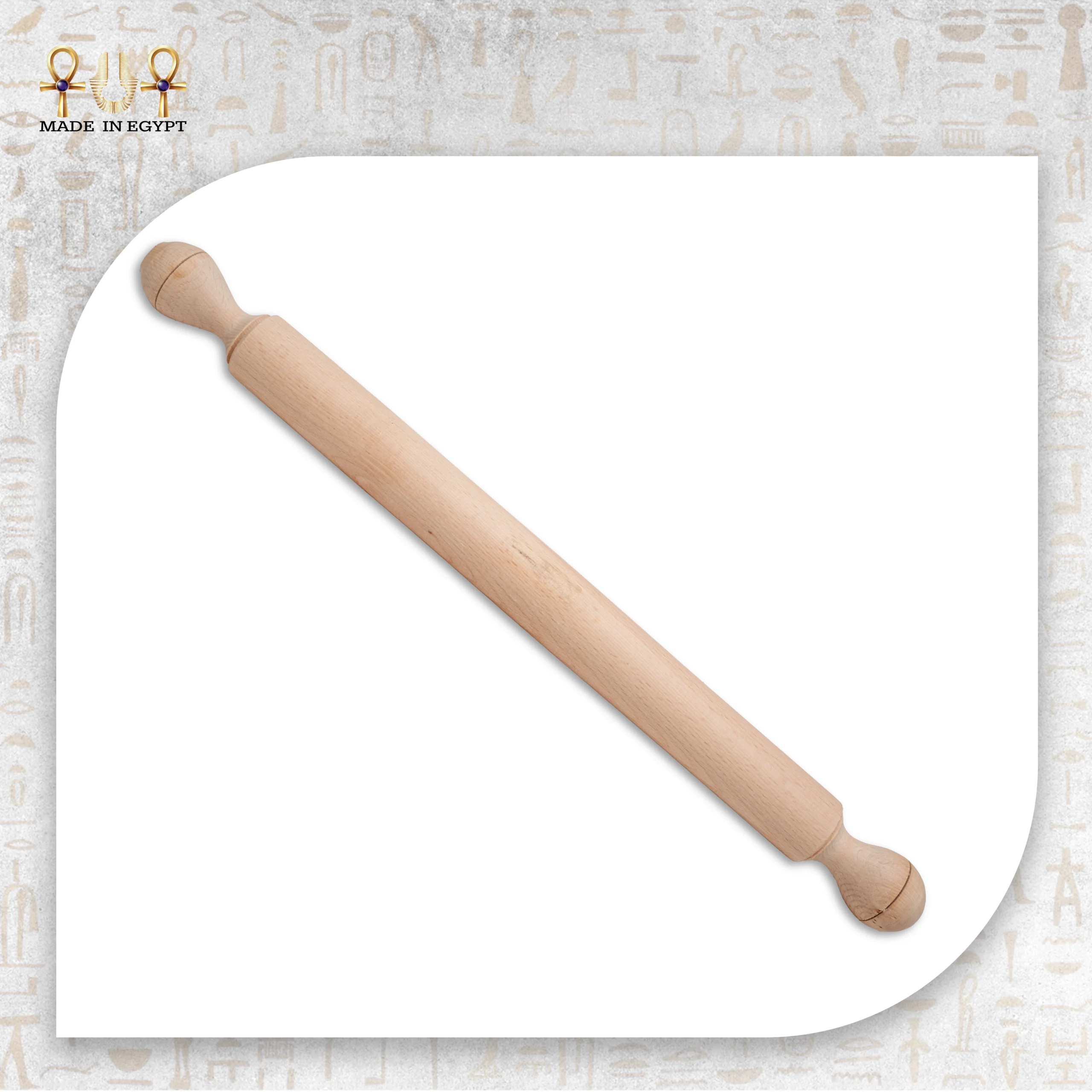 @18CWooden Rolling Pin