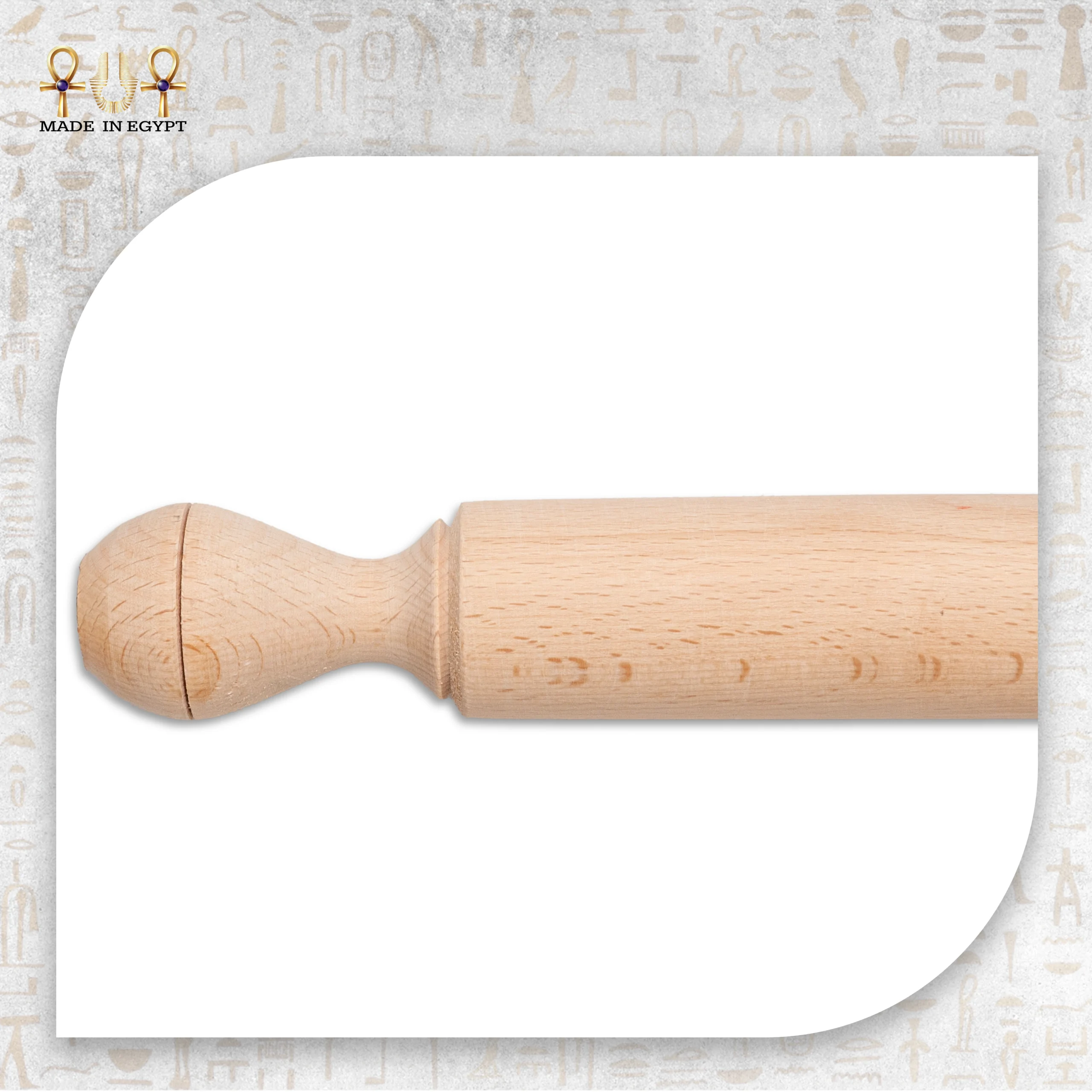 @18DWooden Rolling Pin