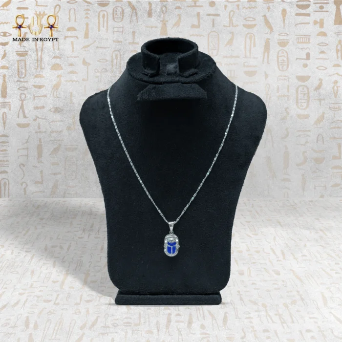 Blue Scarab Charm - Image 1