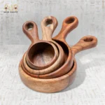Wooden Measuring Cups Set