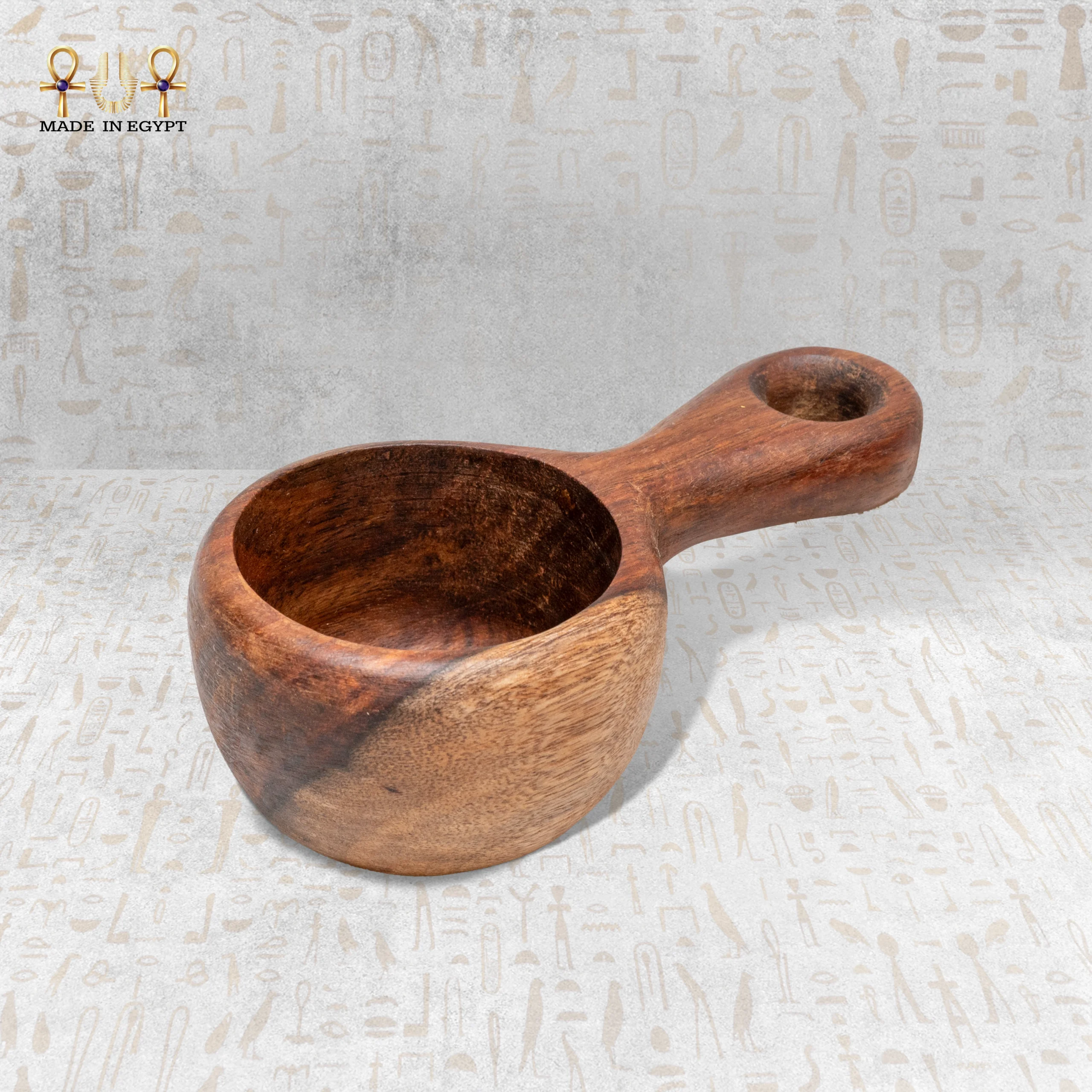 @19FWooden Measuring Cups Set