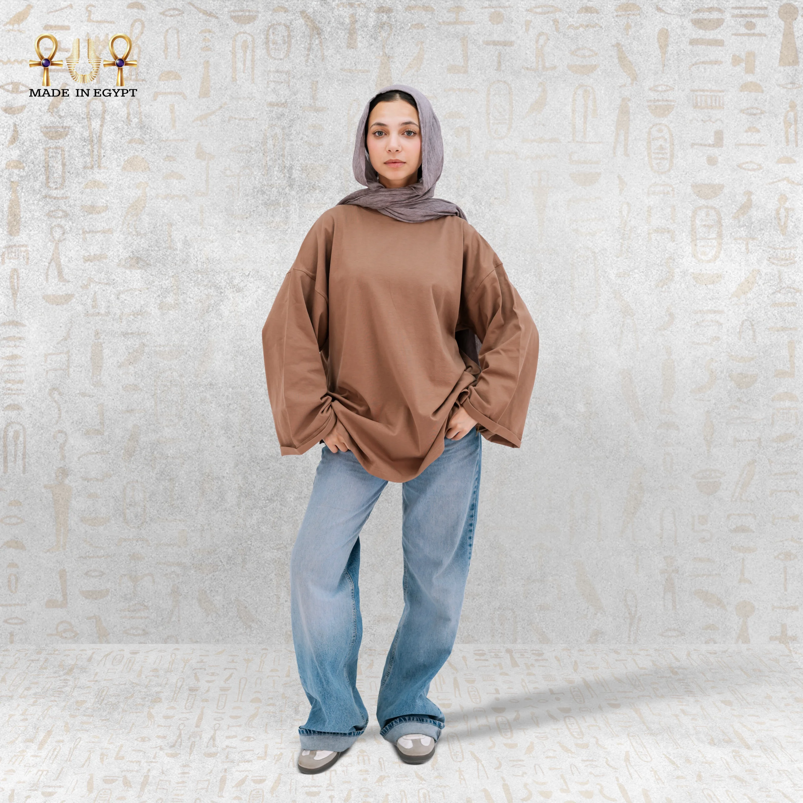 @1I Essential Oversized Tee